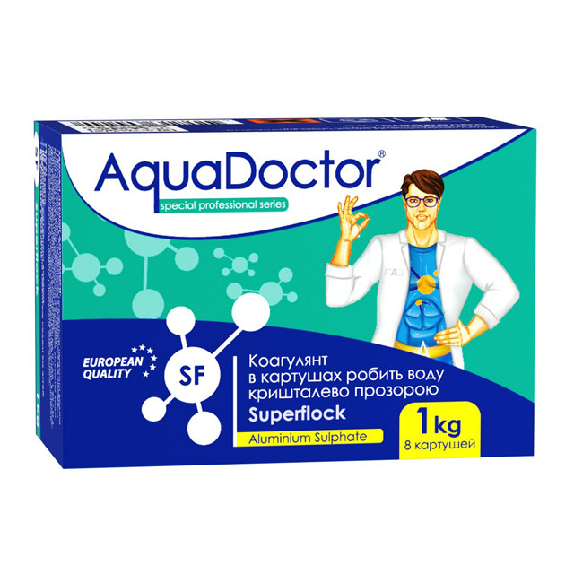 AquaDoctor Superflock коагулянт длительного действия 1 кг