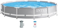 Каркасний басейн Intex 26712 Premium (366х76 см) з картриджним фільтром