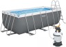 Каркасний басейн Bestway 56457 (412х201х122 см) з пісочним фільтром та драбиною