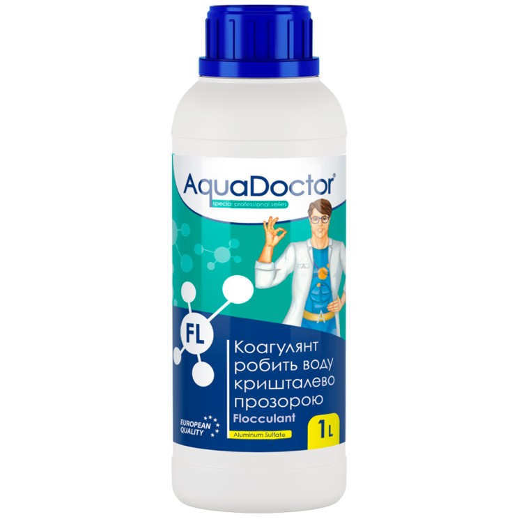 Коагулянт для басейну AquaDoctor FL 1 л рідкий