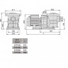 Насос AquaViva LX STP250T/VWS250T 27 м3/ч (2,5HP, 380В)