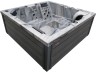 СПА-басейн Aquajoy Monaco Odyssey (220х220х90 см), з динаміками та LED-підсвічуванням + Jet LED