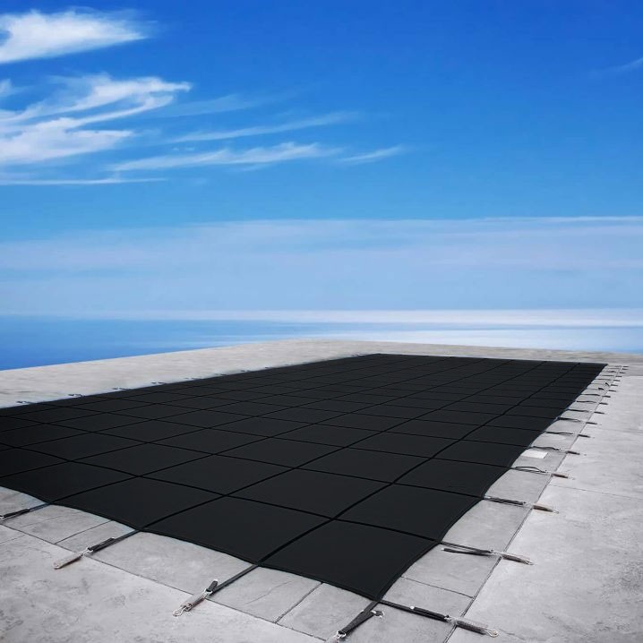Батутне накриття для басейну Aquaviva Graphite