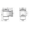 Скімер Emaux EM0010С Standard бетон