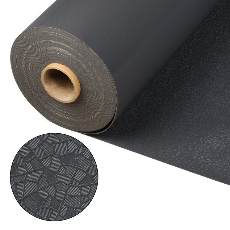 Лайнер Cefil Touch Reflection Anthracite (антрацит) 1.65х25.2 м