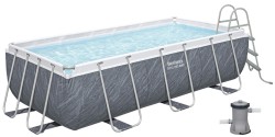 Каркасний басейн Bestway 56721 (404х201х100 см) з картриджним фільтром та драбиною