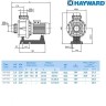 Насос Hayward HCP10303E1 KA300T1.B (380В, 48 м3/час, 3HP)