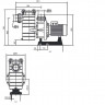 Насос Hayward HCP38251E KAP250 M.B (220В, 41 м3/час, 2.5HP)