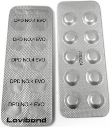 Таблетки для фотометра Lovibond DPD №4 EVO для вимірювання хлору (10 шт.)