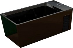 Крижана ванна Aquajoy All-In (195x90x71 см), Black Acrylic