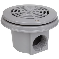 Злив донний Hayward 3253LGPAK2 2 "під лайнер (компл. 2 шт), світло-сірий