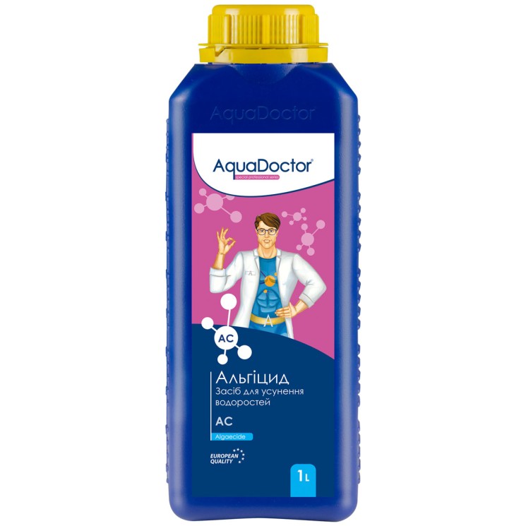 Альгіцид для басейну AquaDoctor AC 1 л, пляшка