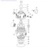 Клапан Emaux высокого давления ротора 1.0" для крана MPV-06 1021005