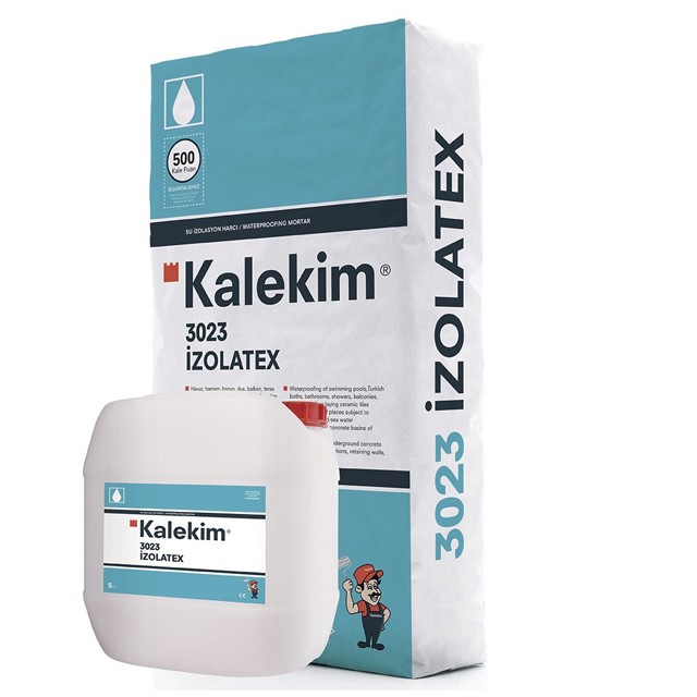 Гидроизоляция 2-х компонентная Kalekim Izolatex латексная эмульсия