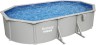 Збірний басейн Bestway Hydrium 56369 (610х360х122 см) з пісочним фільтром, драбиною та тентом