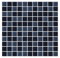 Мозаїка скляна Aquaviva Сristall Black/Gray