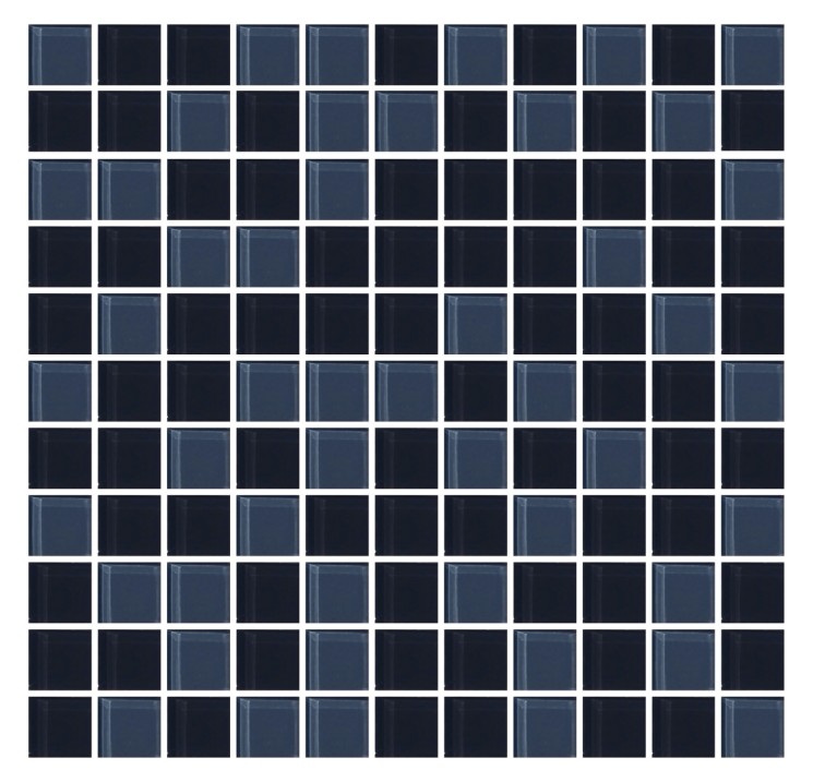 Мозаїка скляна Aquaviva Сristall Black/Gray