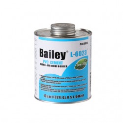 Клей Bailey для ПВХ труб и фитингов 473 мл