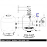 Уплотнительное кольцо 02011127 Emaux муфты крана MPV04 (бок. S700-S1200)